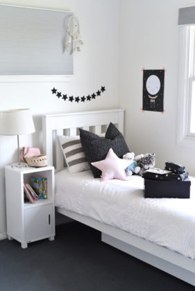 Decoração minimalista para quarto