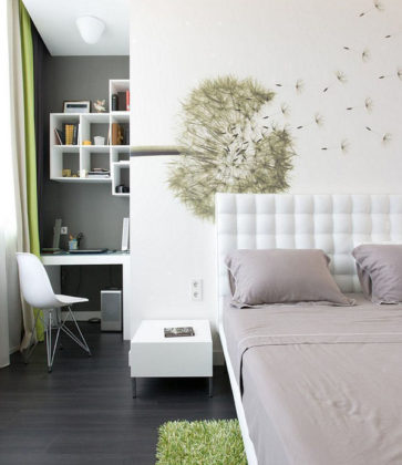 Decoração minimalista para quarto
