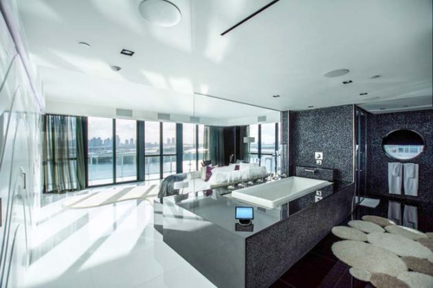 Sala de banho luxuosas