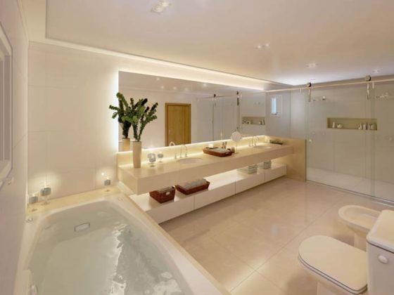 Sala de banho luxuosas