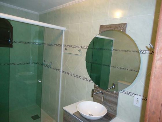 Espelho para banheiro redondo