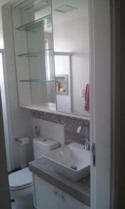 espelho para banheiro com armário