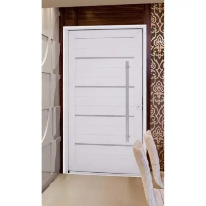 porta pivotante aluminio