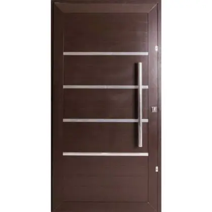 porta pivotante aluminio