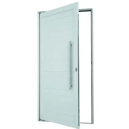 porta pivotante aluminio