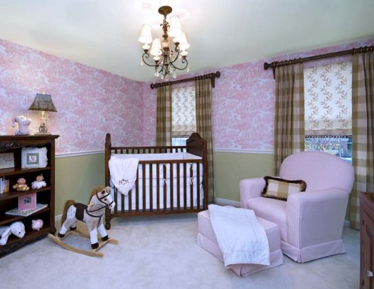 Decoração de quarto de menina bebe