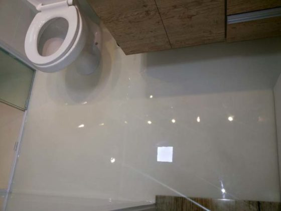 Porcelanato líquido para banheiro