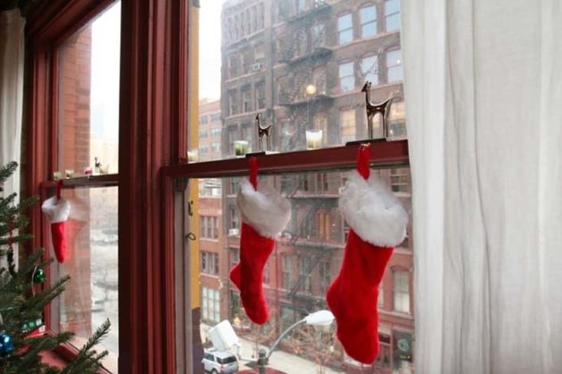 Enfeites de natal para janelas