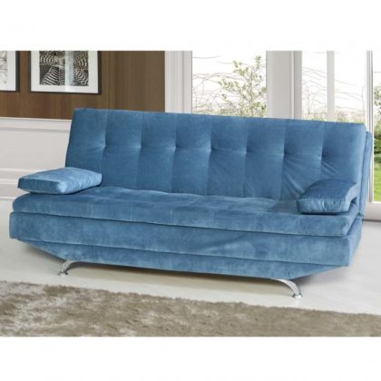 Sofá-cama azul