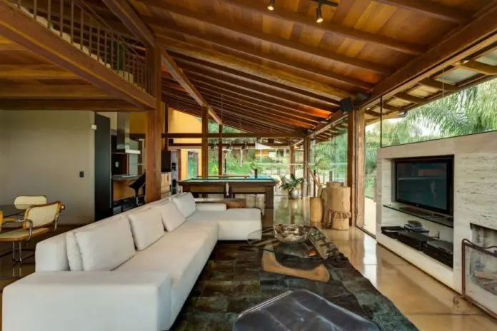 Estilo colonial e moderno