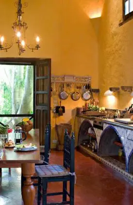 Estilo colonial na cozinha
