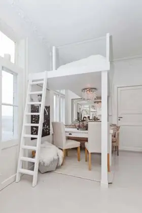 Mezanino em quarto