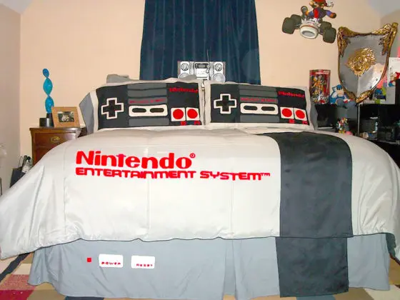 roupa de cama nerd