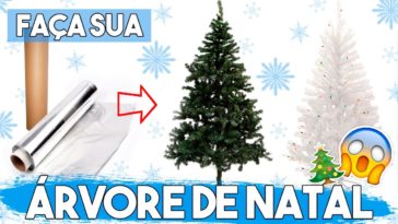 como fazer a sua arvore de natal