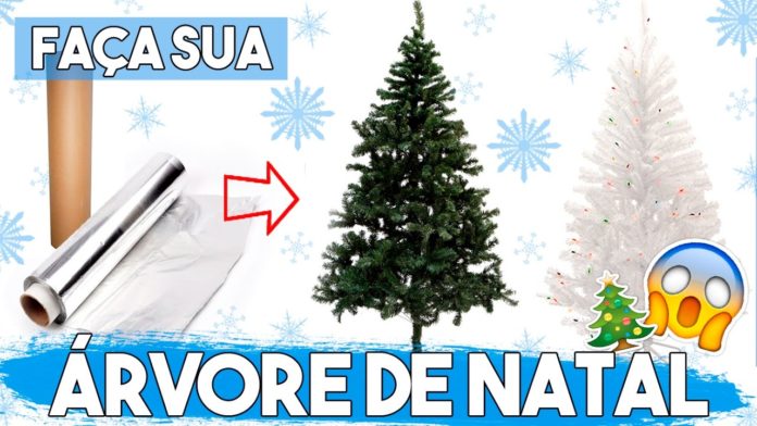DIY: Como fazer uma Árvore de Natal para enfeitar a sua casa