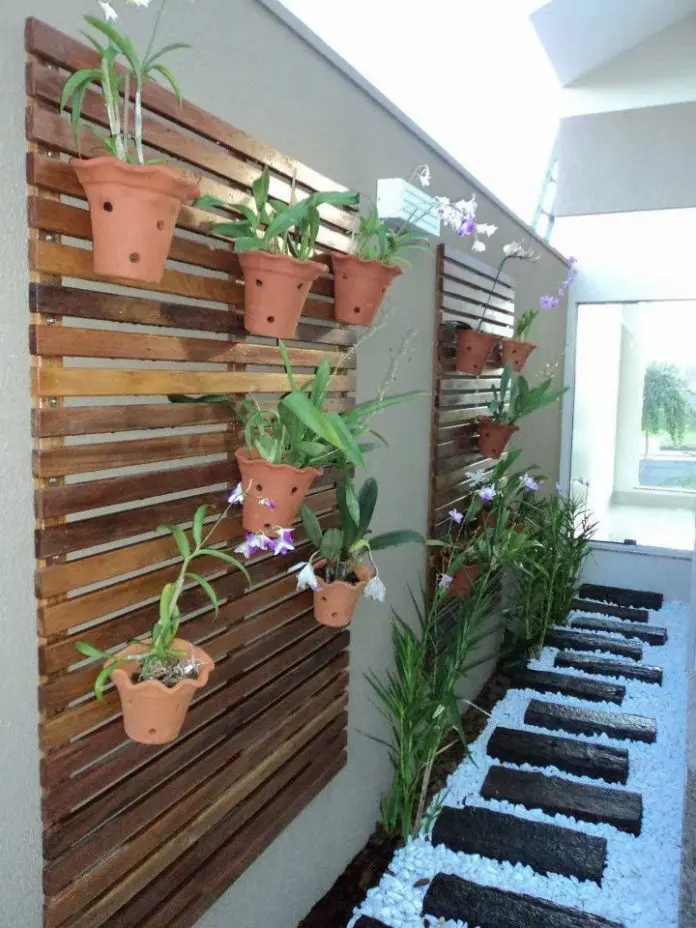 jardim vertical para corredor