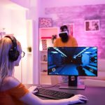 quarto gamer feminino