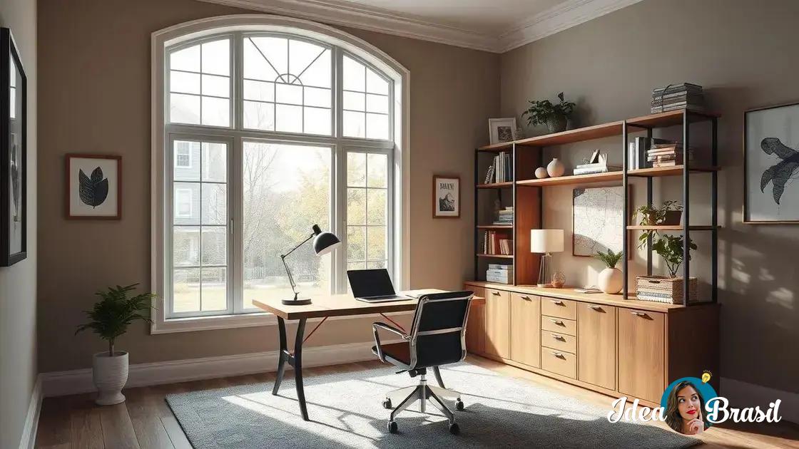 Iluminação: aspecto-chave na decoração do seu escritório em casa