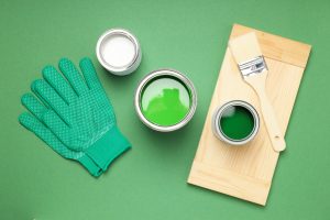 Tintas ecológicas com baixa emissão de VOC