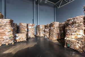 materiais reciclados na construção interna