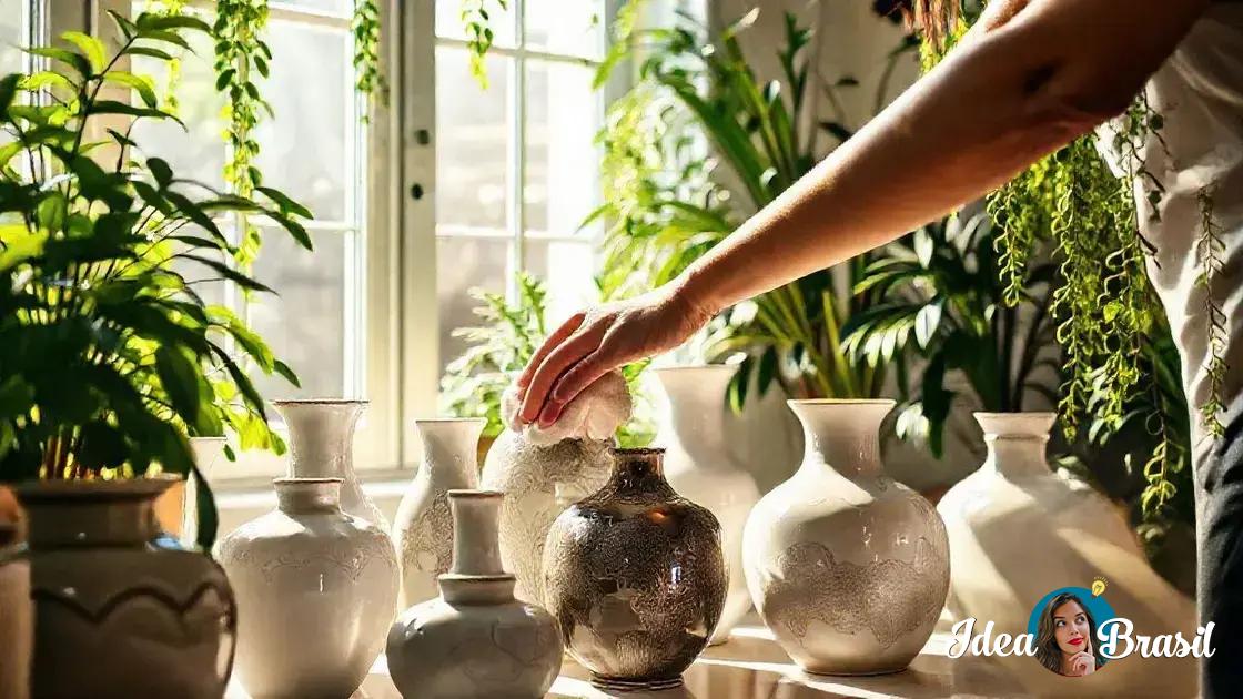 Cuidados essenciais para vasos de cerâmica