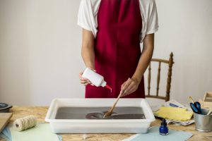 pintar móveis laqueados