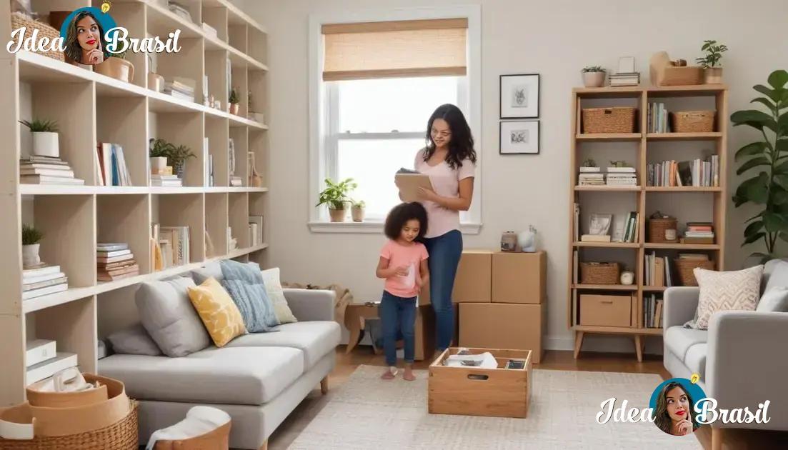 Dicas para organização da casa pequena