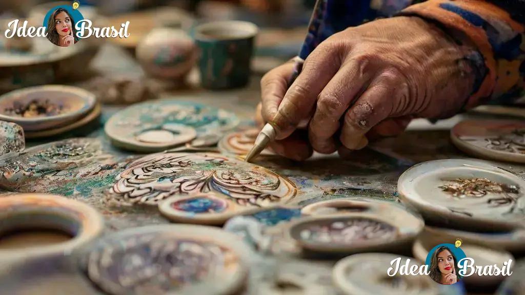 Técnicas de personalização em cerâmica Técnicas de personalização em cerâmica