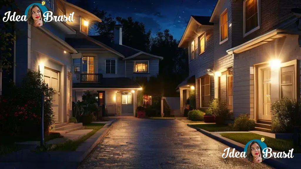 Iluminação eficiente para prevenir invasões