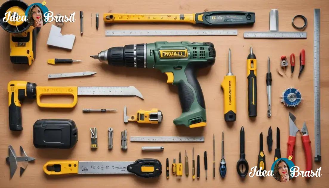 Ferramentas essenciais para reformas