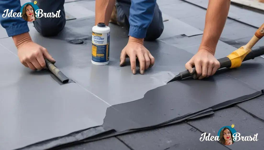 Passo a passo da impermeabilização de telhados Passo a passo da impermeabilização de telhados