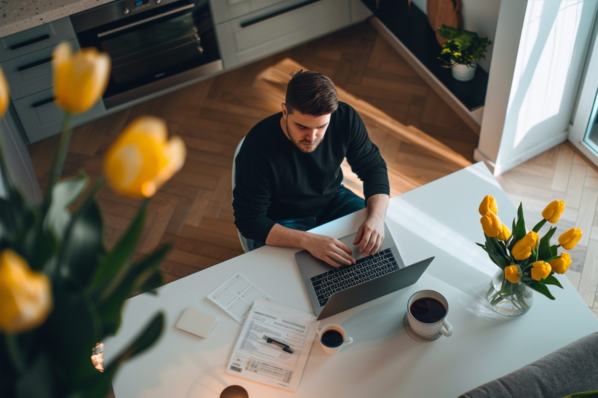 Escolha o local ideal