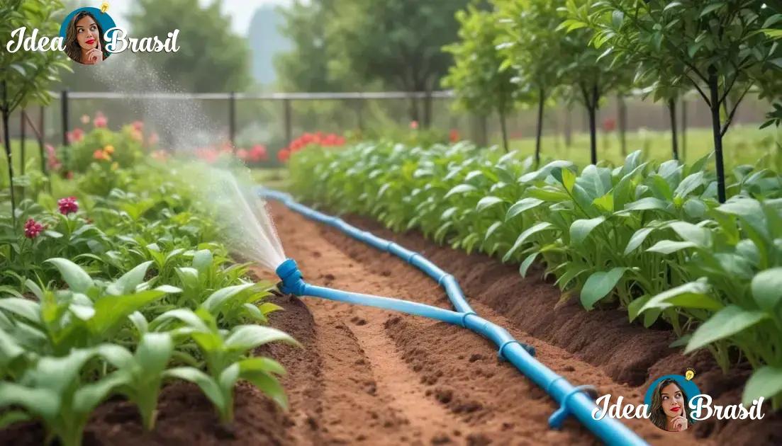 Soluções para irrigação eficiente
