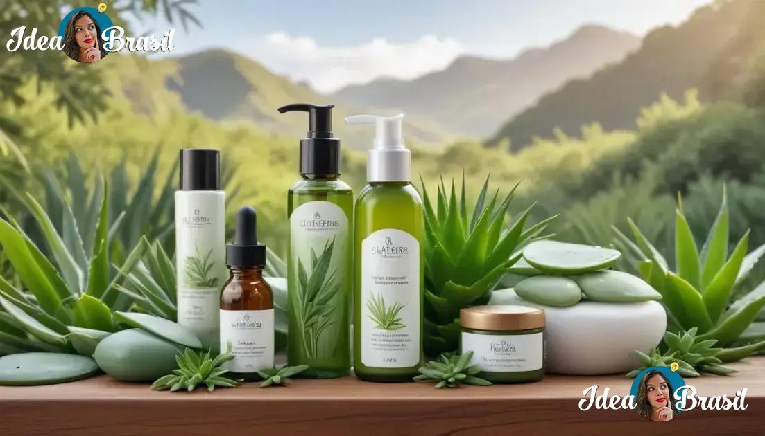 Benefícios dos produtos de beleza natural Benefícios dos produtos de beleza natural