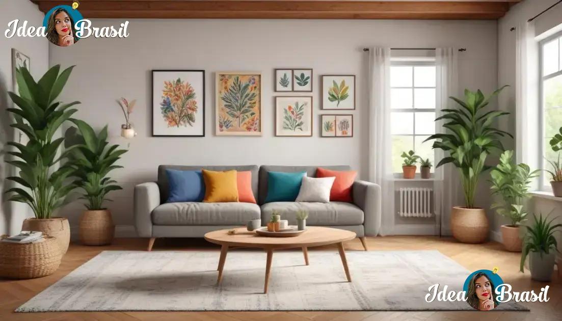 Decorações que não pesam no bolso