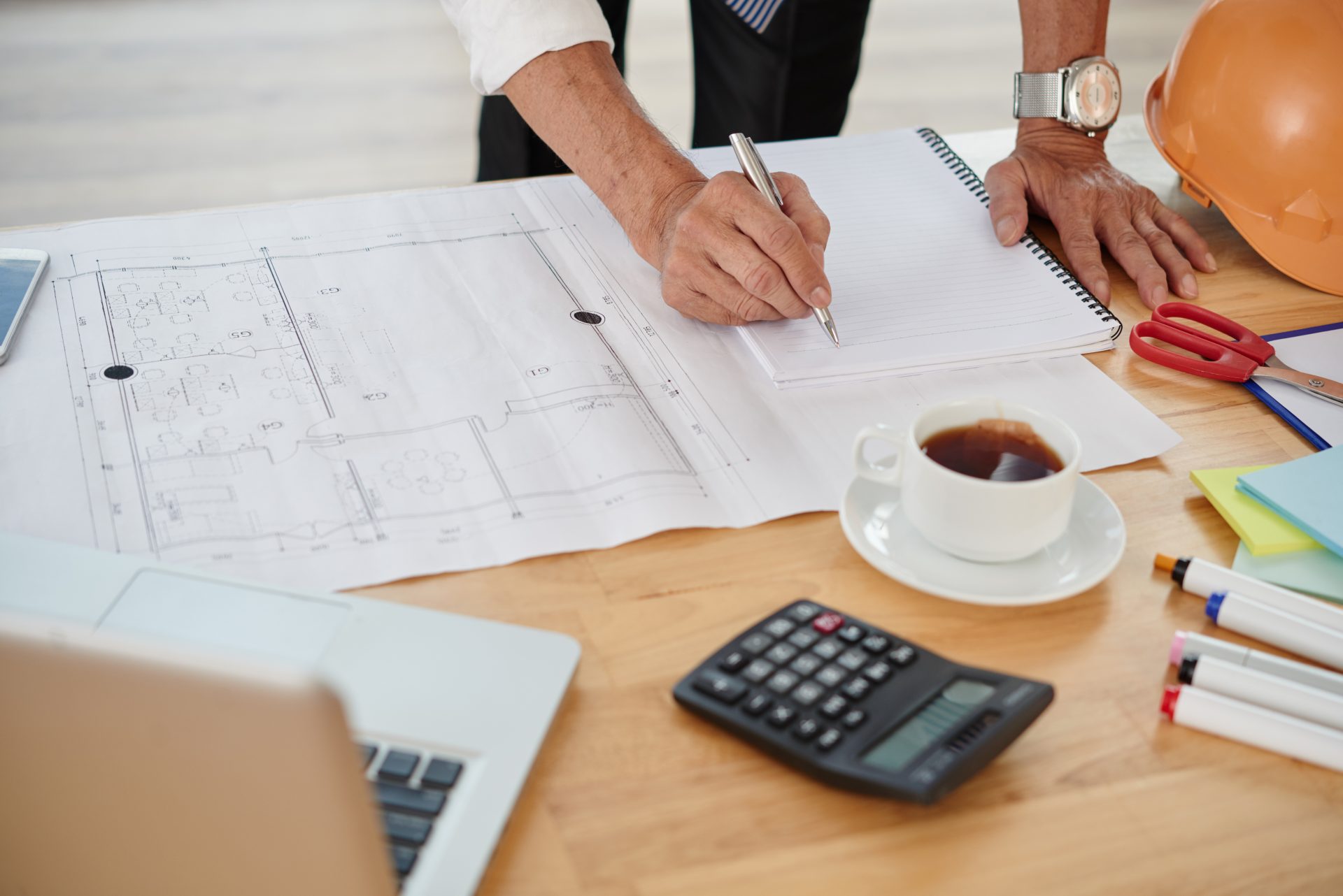 Componentes do orçamento de obra